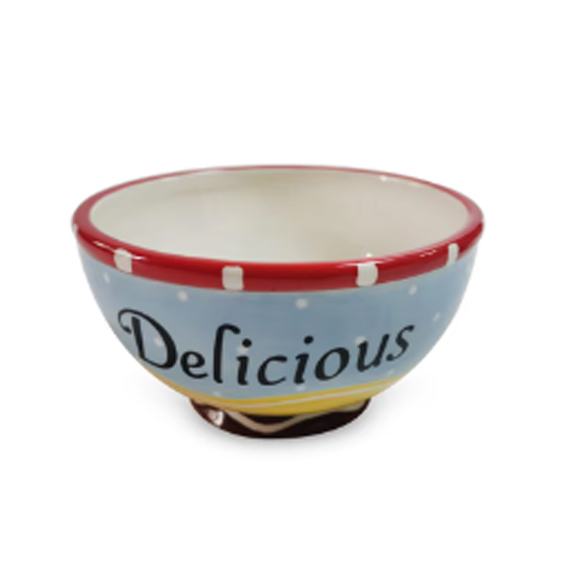 Handpainting ceramic bowl