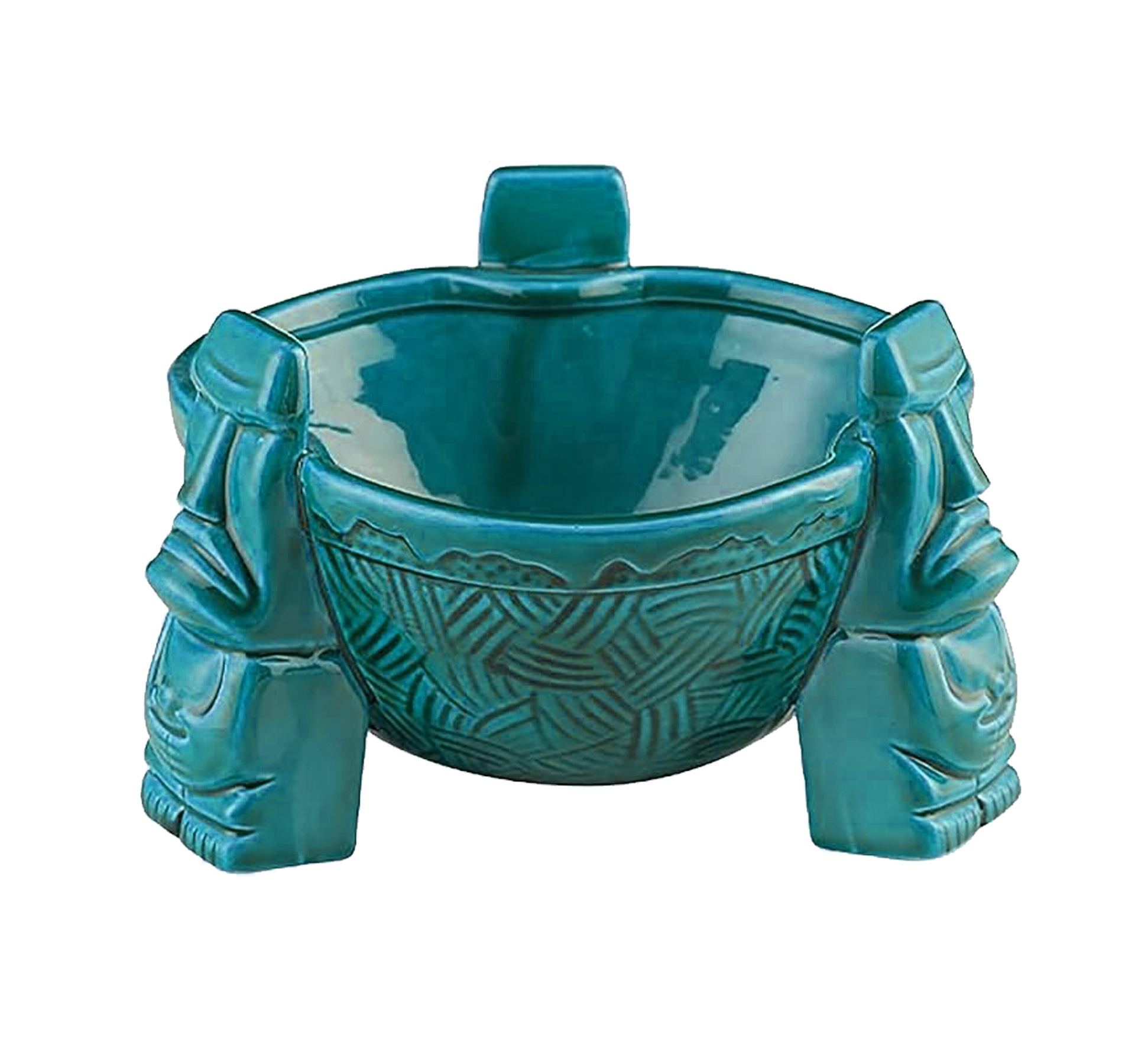 Ceramic Tiki Bowl