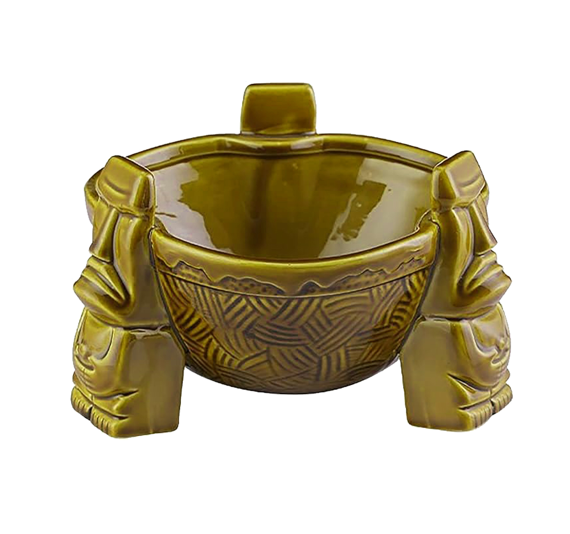 Ceramic Tiki Bowl