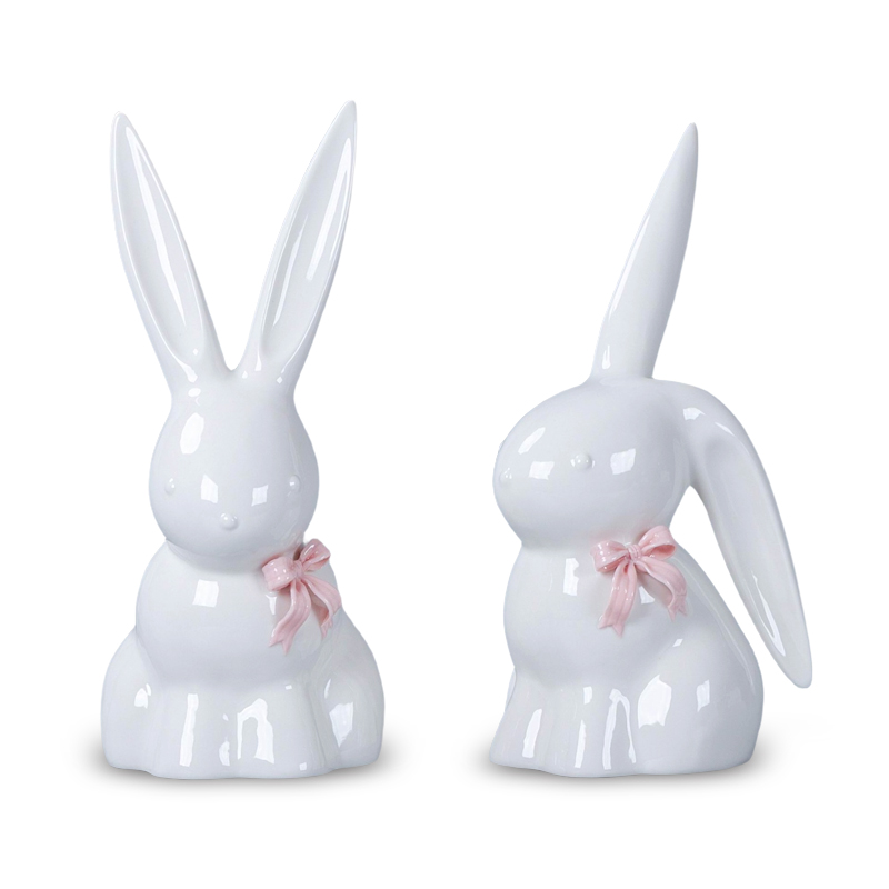 Rabbit Ceramic Decoration